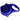 Blue 6-in-1 dog walking leash with built-in water bottle and bag hook
