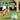 Small dog catching a ball from the launcher set to three adjustable launch distances of about 10, 20 and 30 feet