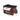 Dog bicycle carrier seat dimensions 38 x 27 x 26 cm diagram