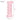 Light pink dog bone chew toy size guide showing 14 cm length and 5.7 cm width