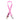 Pink dog car seat-belt tether with swivel snap hook and seat-belt tongue
