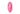 Pink rubber dental chew ball with ridged plaque-removing texture