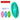 Turquoise dog toothbrush leaky treat ball with three colour options shown