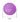 Purple junior dog flying disc with 15 cm diameter size guide