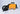 Orange dog dryer with coiled hose and flat blower nozzle attached