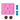 Pink silicone mould showing eight cavities of six paw prints and two bones