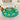 Close-up of the sliding treat compartments on the dog puzzle slow feeder