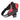 Black tactical no-pull dog harness with reflective strips for night-time visibility