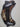 Fallen leaves pattern dog harness flat lay with custom name patch and adjustable strap
