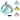 Reflective mesh dog harness and leash set shown in turquoise, pink and yellow colour options