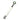 White and black three-sided pet toothbrush with green-tipped soft bristles
