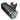 Black XP30 ultrasonic anti-bark device with three-head probe and LED torch